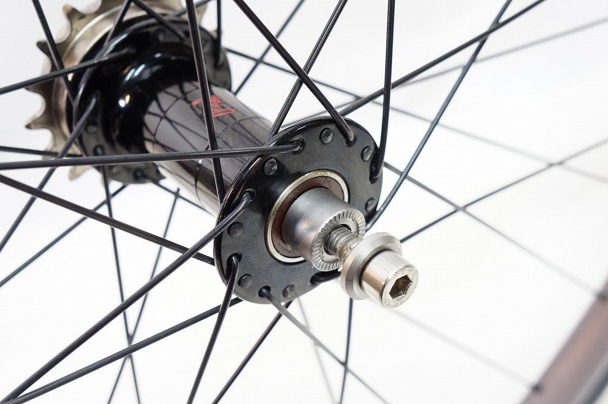 PHILWOOD 「フィルウッド」 LOW FLANGE TRACK HUB × H PLUS SUN リム ホイールセット / 熊谷本店