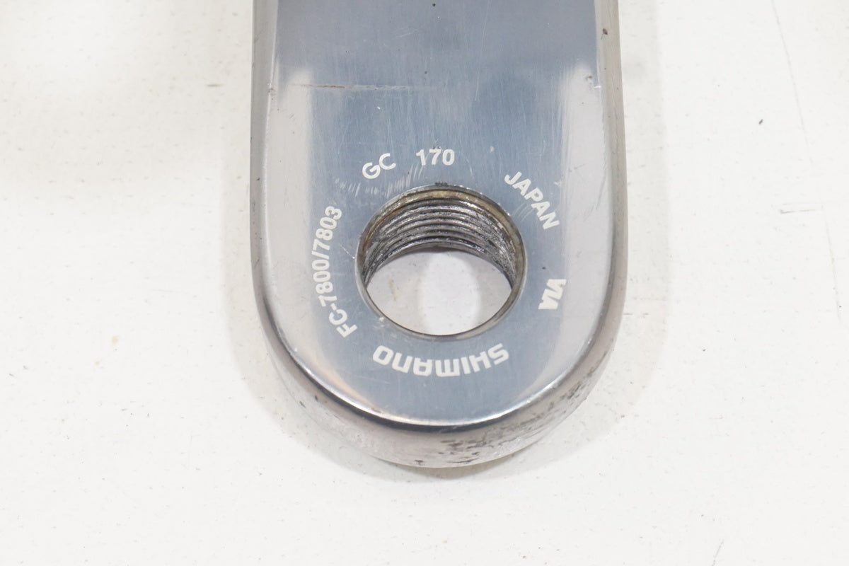 SHIMANO「シマノ」 DURA-ACE FC-7800 52-39T 170mm クランク