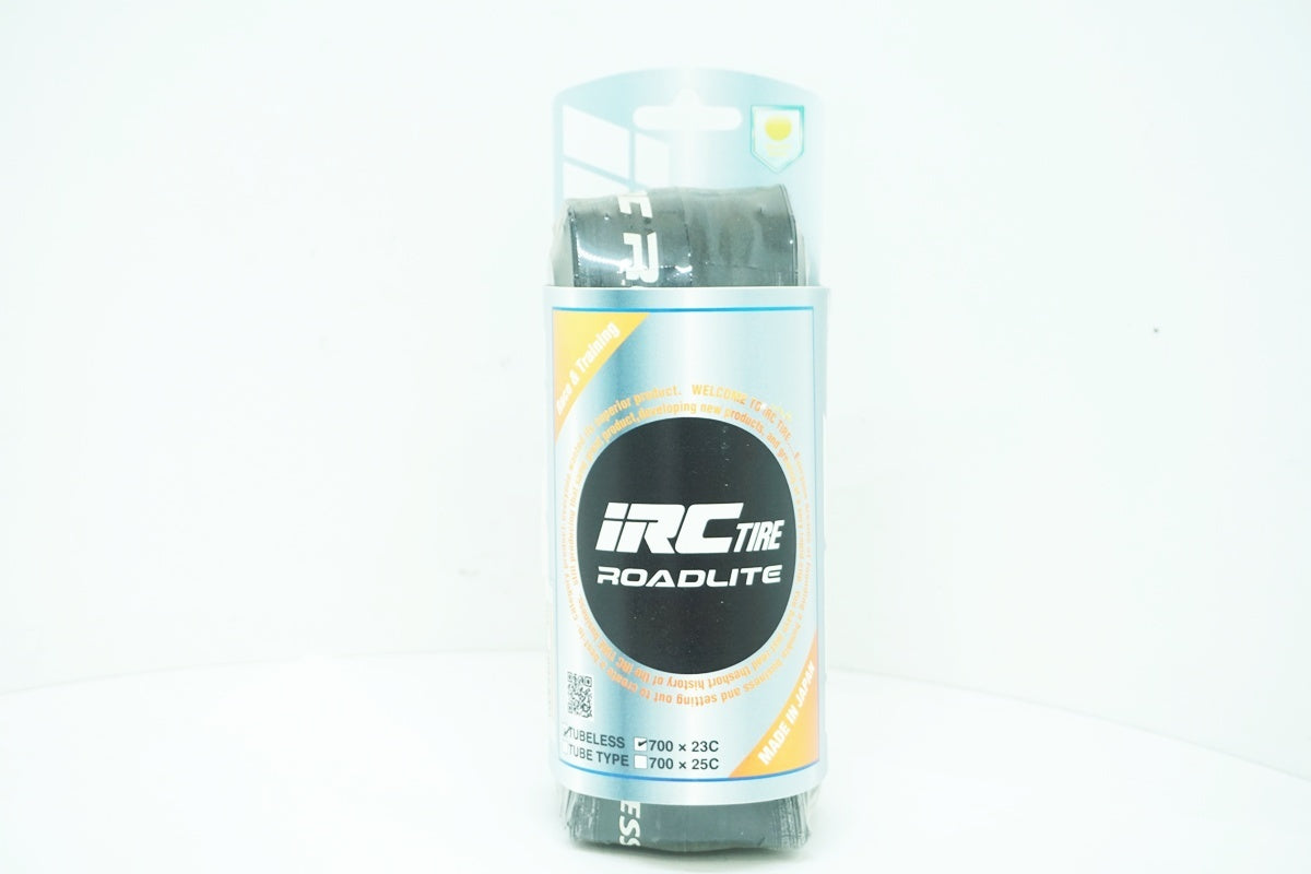 IRC 「アイアールシー」 ROAD LITE TUBELESS 700x23C タイヤ / 大阪美原北インター店