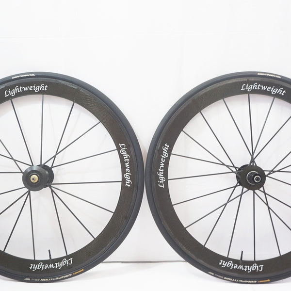 Light weight ライトウェイト　カーボンホイール　前後セット LIGHTWEIGHT 「ライトウェイト」 MEILENSTEIN シマノ11速 ホイール