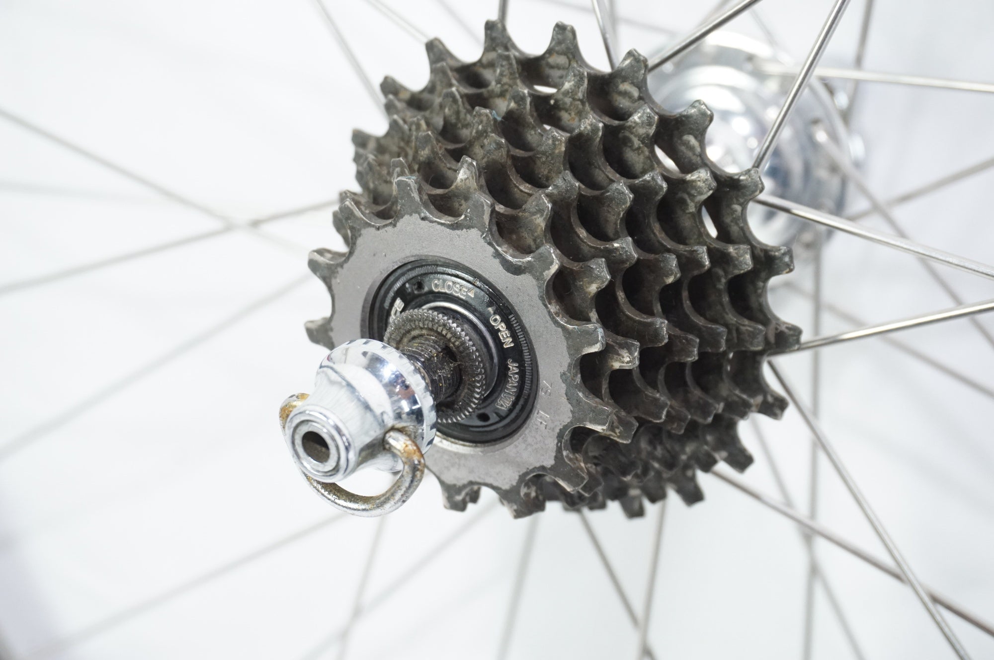 SHIMANO 「シマノ」 DURA-ACE HB-7400 ハブ ARAYA ADX-4 AERO 4