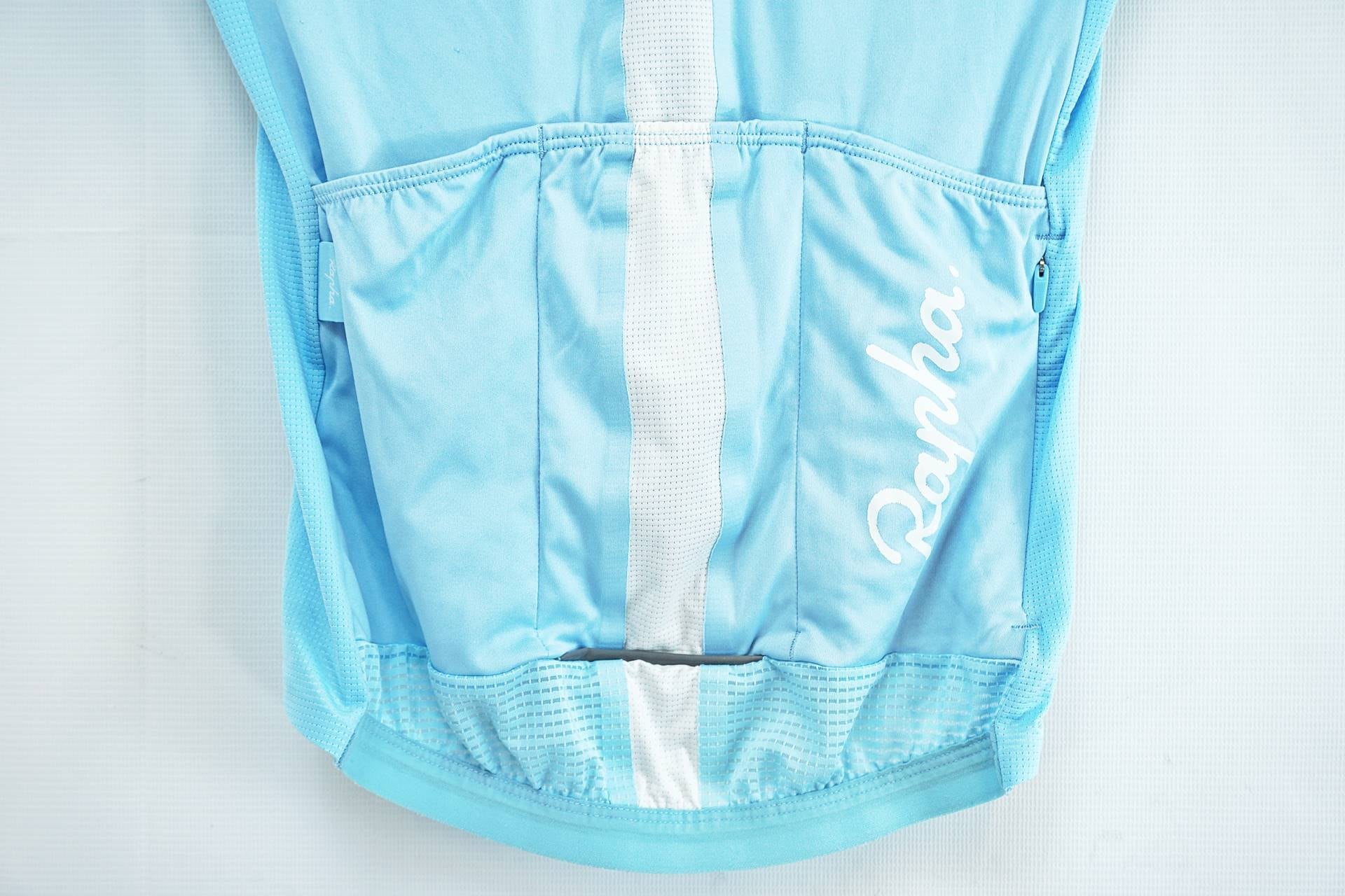 Rapha サイクルジャージ ブルー Sサイズ　レディース RAPHA 「ラファ」 XSサイズ レディース サイクルジャージ / AKIBA店