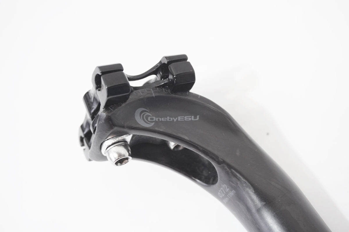 ONE BY ESU 「ワンバイエス」 カーボン Φ27.2 350mm シートポスト / バイチャリ世田谷店