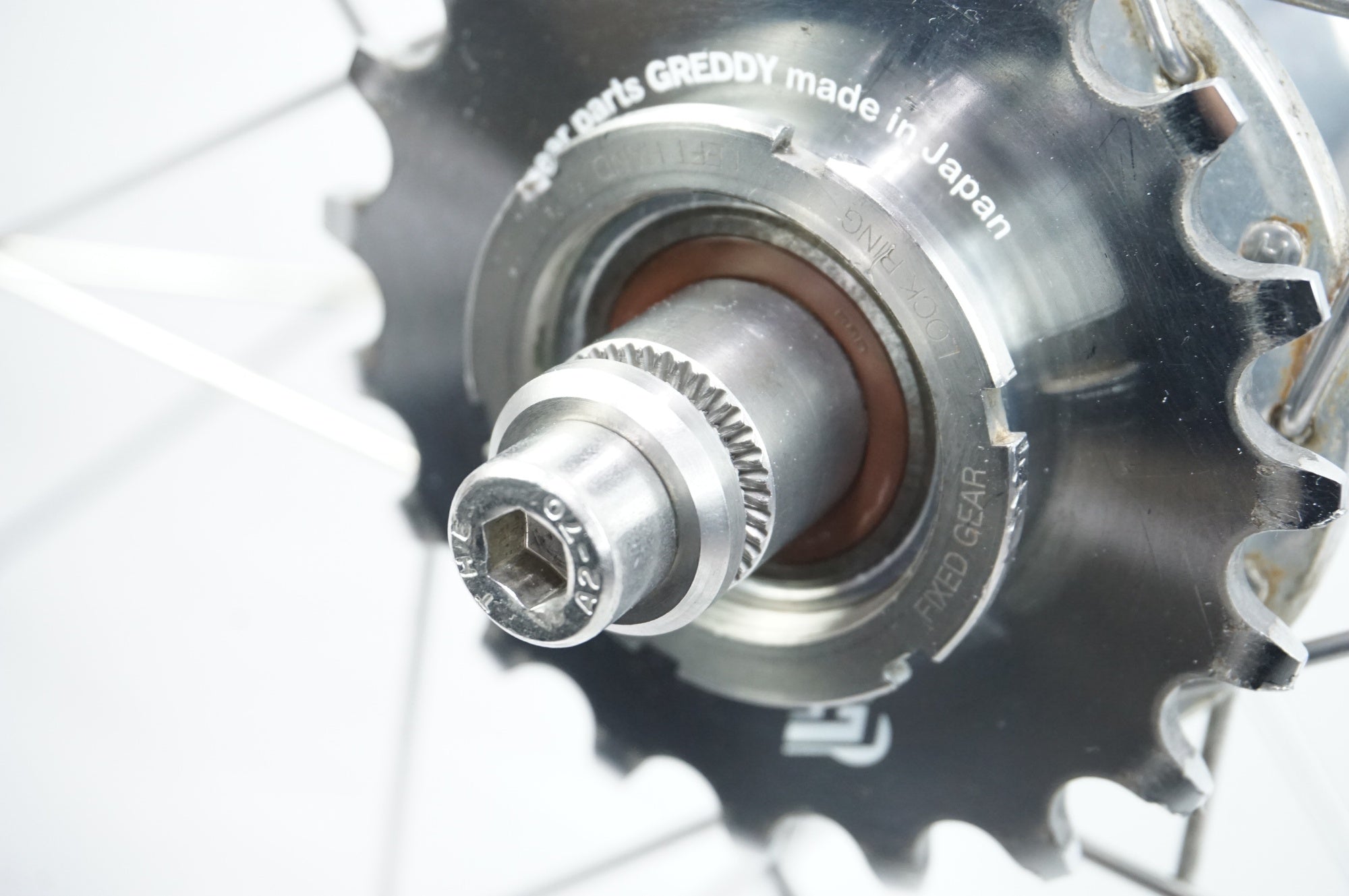 PHIL WOOD 「フィルウッド」 HIGH FLANGE TRACK HUB x H PLUS SON SUPER LITE RIM シングル 手組 リアホイール / 中目黒店