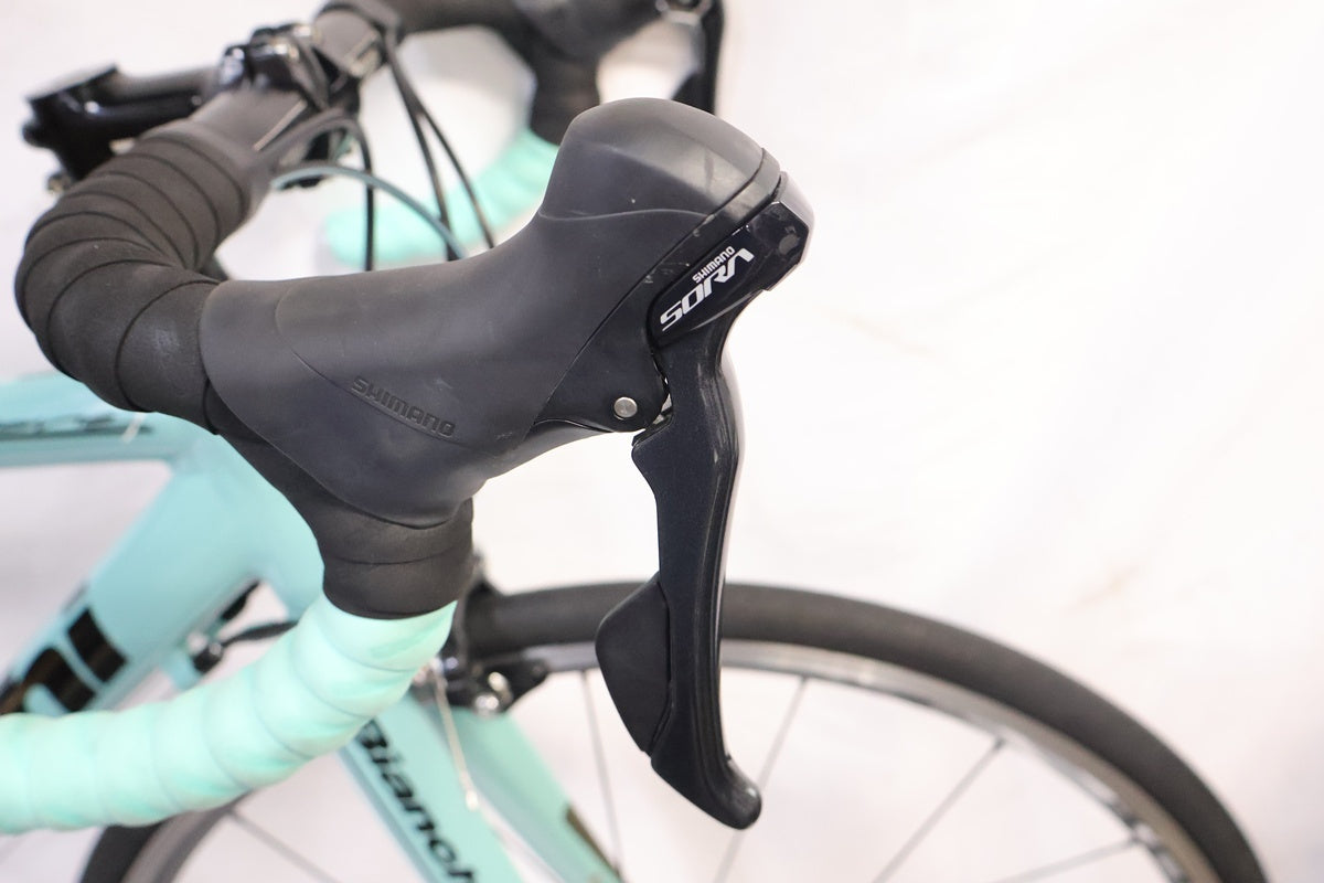 Bianchi ロードバイク SORA 付属品多め BIANCHI NIRONE 7 ビアンキ 二ローネ7 SORA ロードバイク