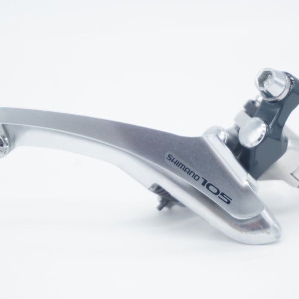 Shimano 105 フロントディレイラー シルバー SHIMANO 105 フロントディレーラー（直付マウント）2x11スピード