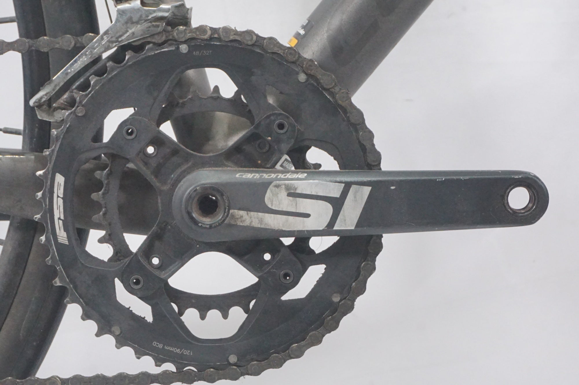 ジャンク】CANNONDALE R800 USA 105 クランク付き