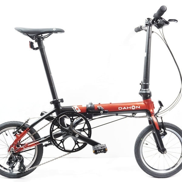 千葉市美浜区引き取り専用　DAHON K3 折りたたみ自転車 青 DAHON ( ダホン ) 折りたたみ自転車 K3 海外仕様 ブルー/ マット