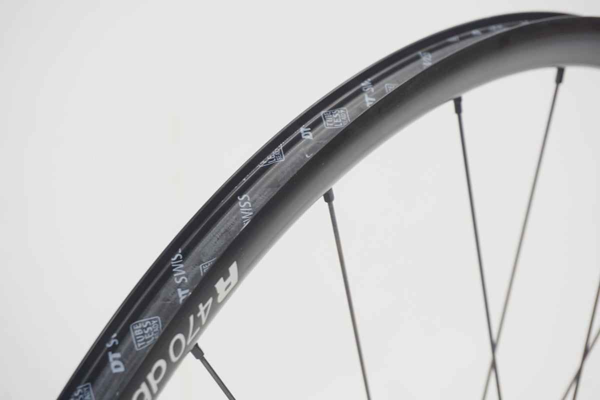 DT SWISS「ディーティースイス」 R470 DB ホイールセット/ 京都八幡店