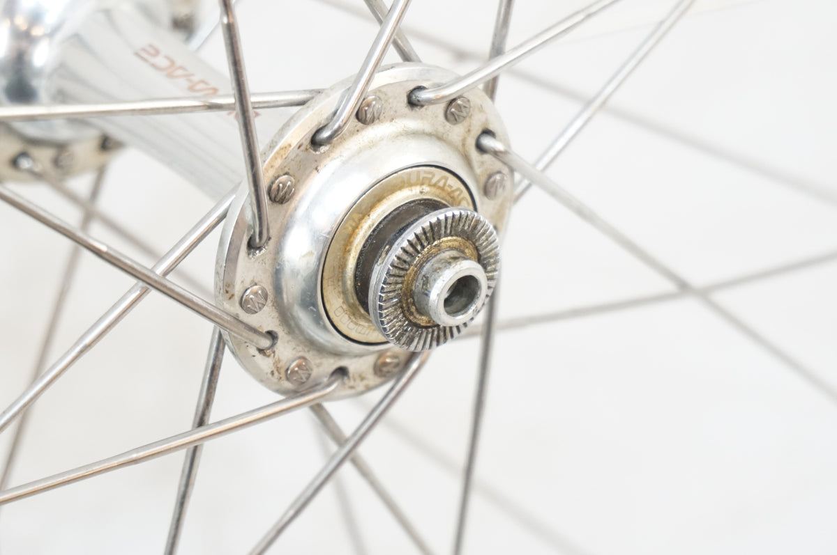 MAVIC 「マヴィック」 SUP リム SHIMANO DURA-ACE 7700 ハブ 手組み SHIMANO 8-10S ホイールセット / 浦和ベース
