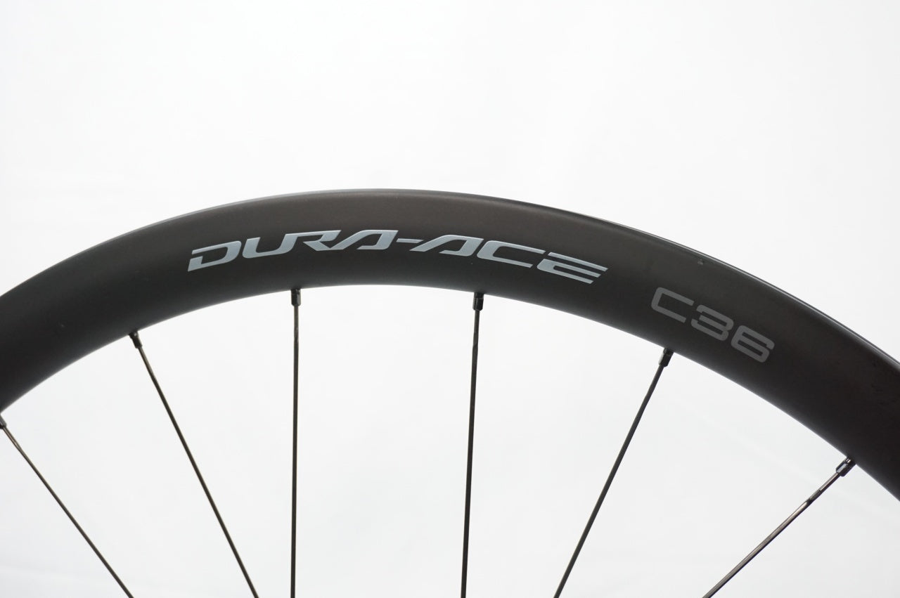 シマノDURA-ACE ホイール WH-R9270-C36-TL 前後セット Shimano WH-R9270 C36-TL Dura-Ace Carbon Disc Wheelset