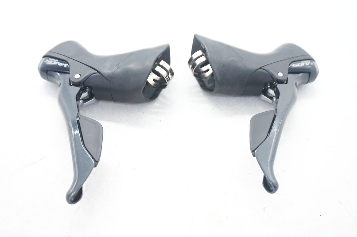 SHIMANO ソラ　ST-R3000 デュアルコントロールレバーセット　2×9 Amazon | シマノ STIレバー(デュアルコントロールレバー) ST-R3000