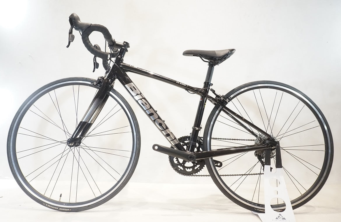 BIANCHI/NIRONEMS-R9 中古車　サイズ44 ブラック Bianchi Via Nirone MS-R9 ブラック/チタンシルバー 46 入荷