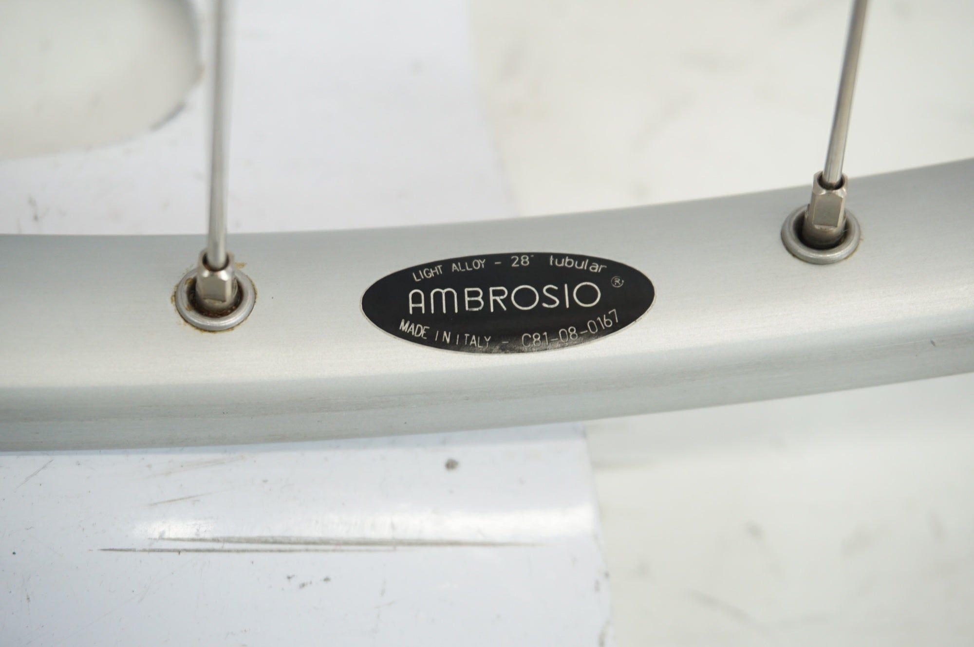 AMBROSIO 「アンブロッシオ」 リム GRAND BOIS ハブ カンパフリー 手組ホイールセット / 宇都宮店