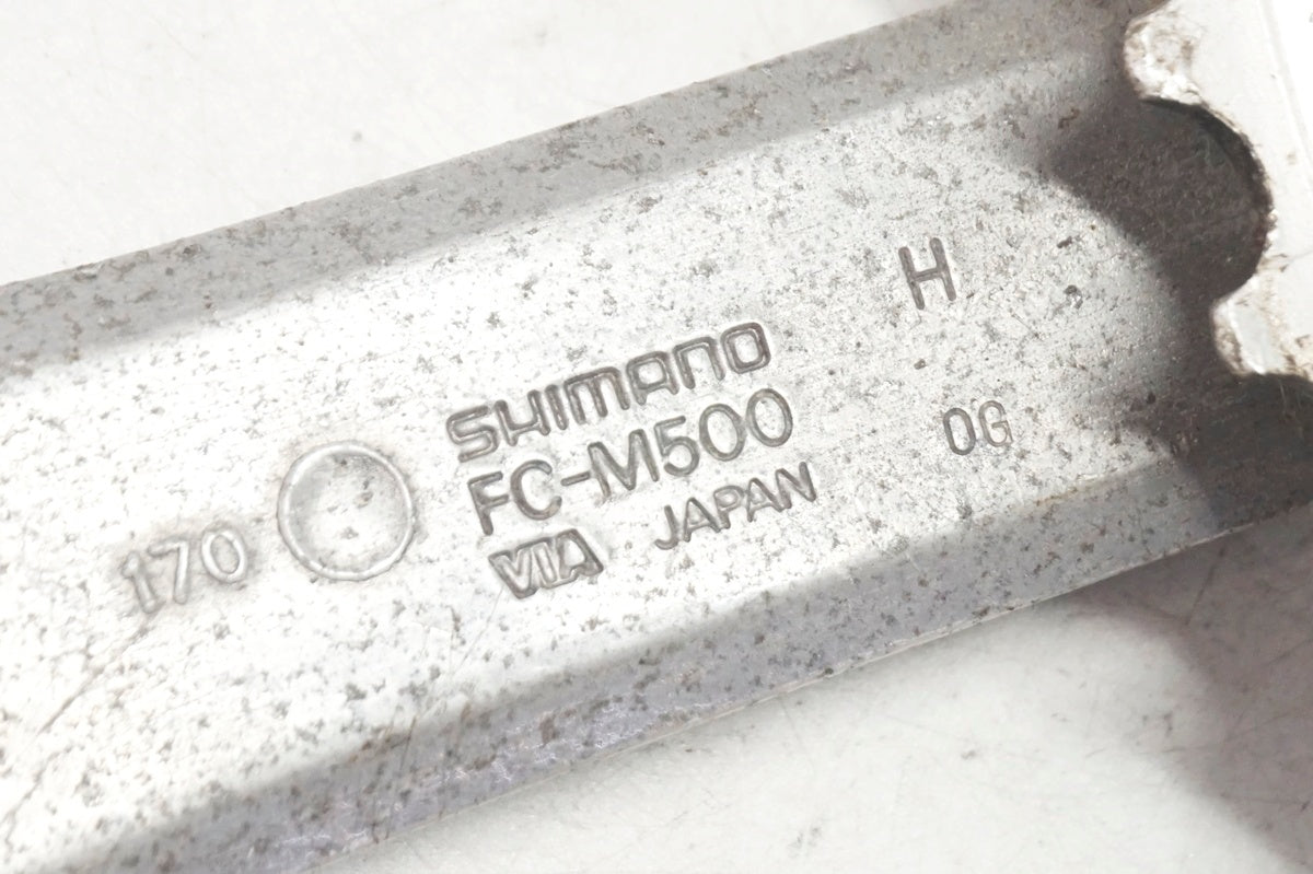 SHIMANO 「シマノ」 EXAGE 500LX FC-M500 48-38-28T 170mm クランク / 大阪門真店