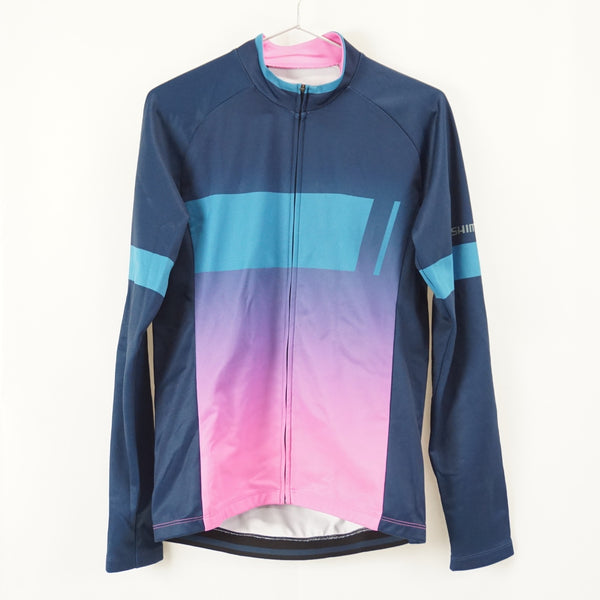 【24時間以内/匿名配送】良品 シマノ レディース サイクルジャージ XLサイズ 24時間以内/匿名配送】シマノ レディース 長袖 サイクルジャージ