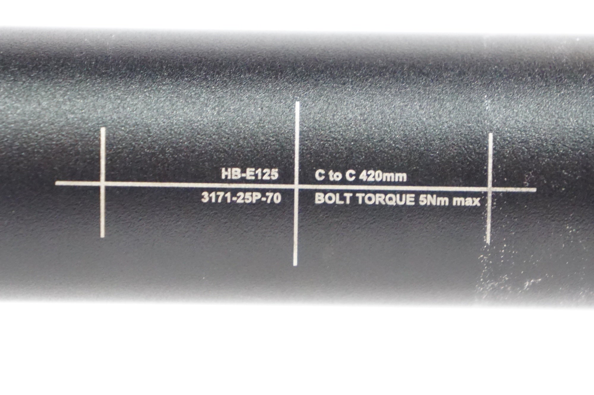THOMSON 「トムソン」 ALLOY DROP BAR AERO ROAD HB-E125 φ31.8 420mm