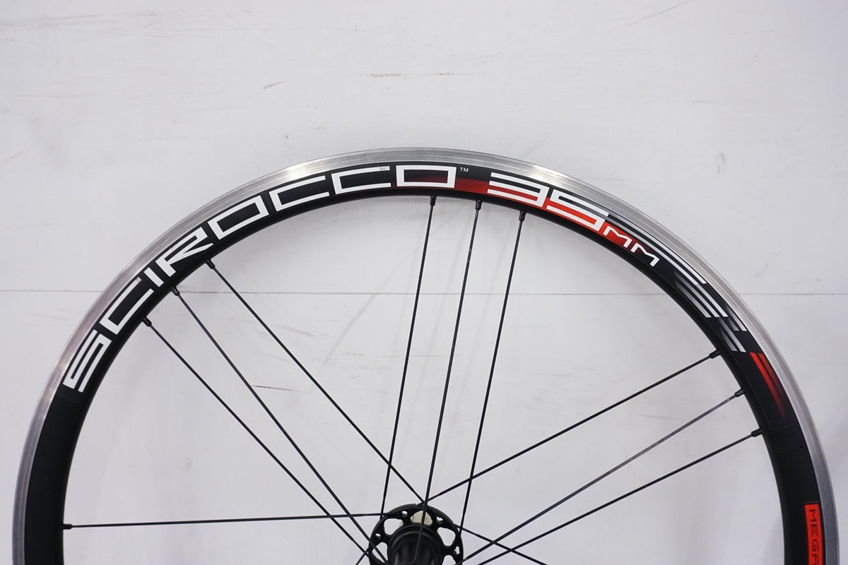 CAMPAGNOLO 「カンパニョーロ」 SCIROCCO 35 C15 シマノ11速 ホイール