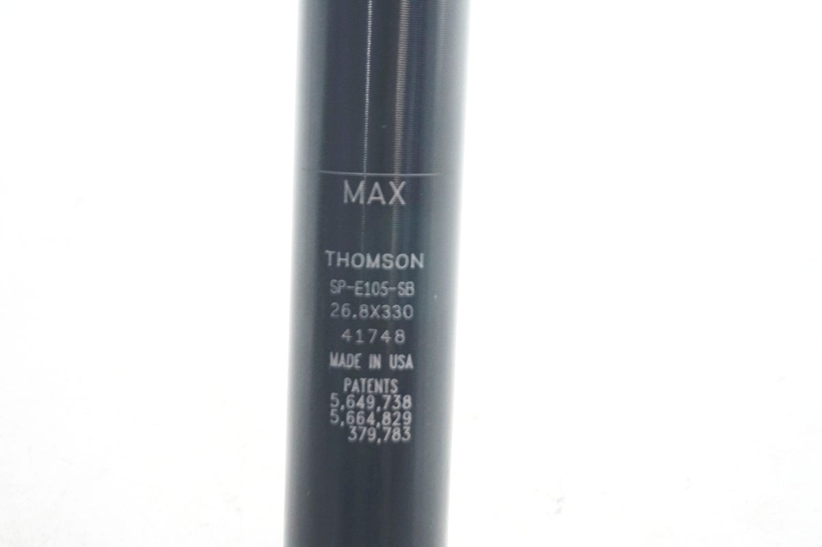 THOMSON 「トムソン」 ELITE SP-E105-SB Φ26.8 330mm シートポスト / 大阪門真店