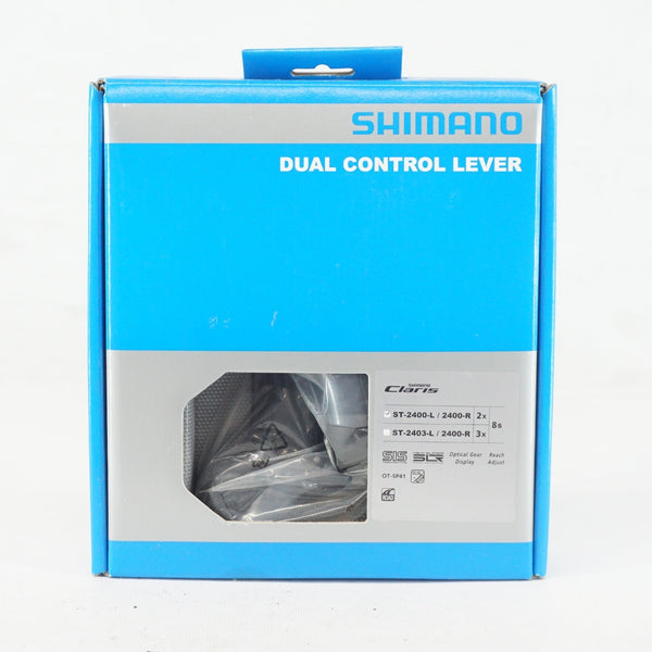 シマノ　ST2400　未使用　長期保管品 SHIMANO 「シマノ」」 CLARIS ST-2400 デュアルコントロールレバー