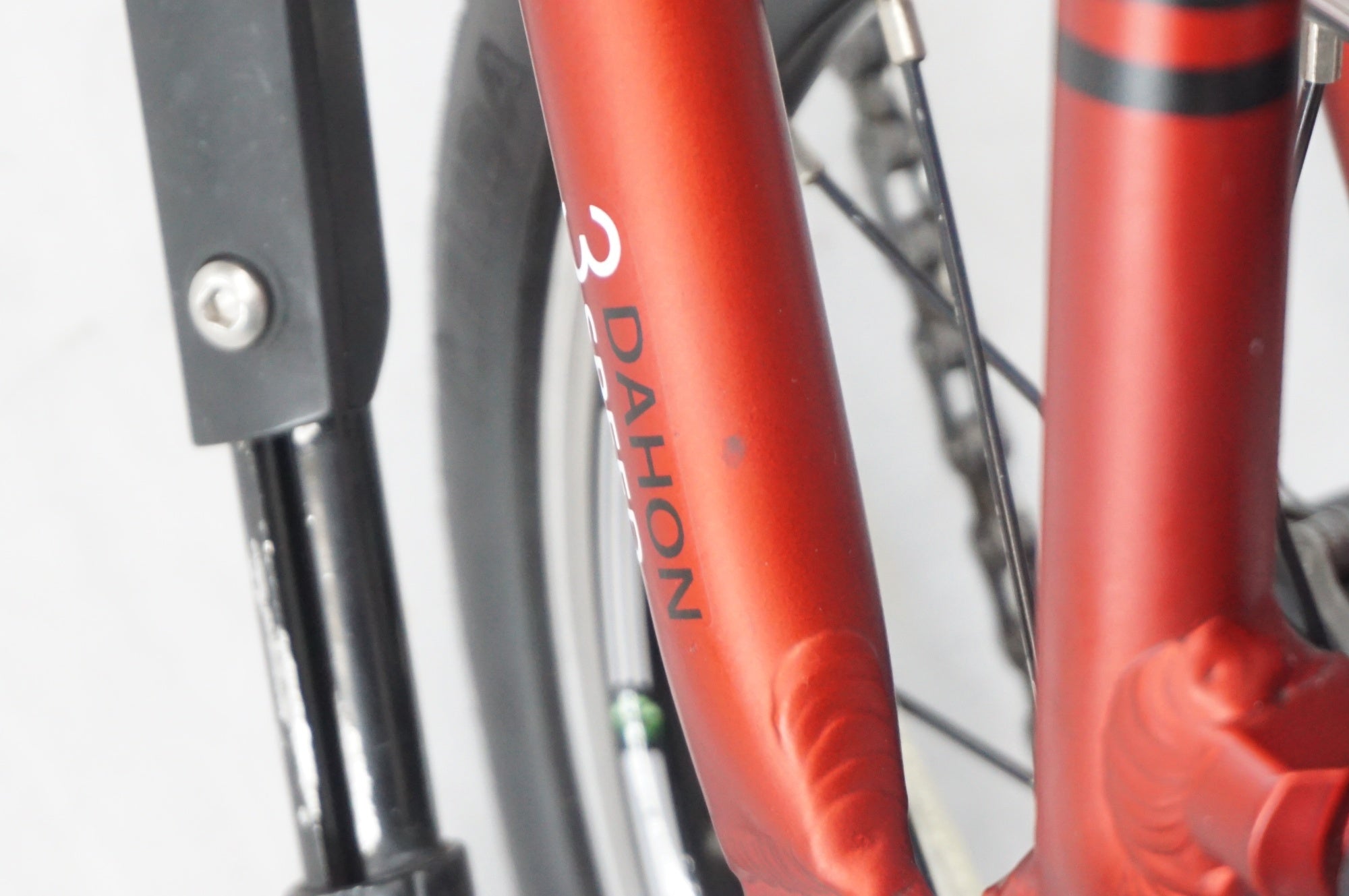 DAHON k3 折りたたみ自転車 赤色 14インチ DAHON ( ダホン ) 折りたたみ自転車 K3 レッド/マットブラック