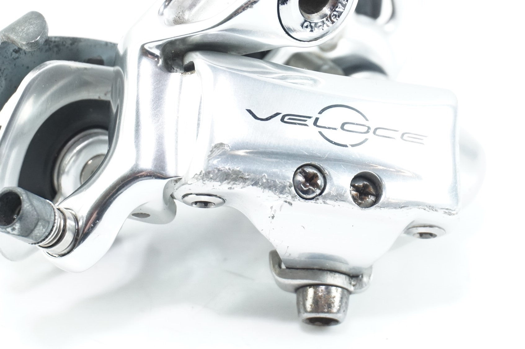 新品未使用Campagnolo Veloce 10速 リアディレイラー シルバー CAMPAGNOLO 「カンパニョーロ」 VELOCE 10s リアディレイラー / 中目黒