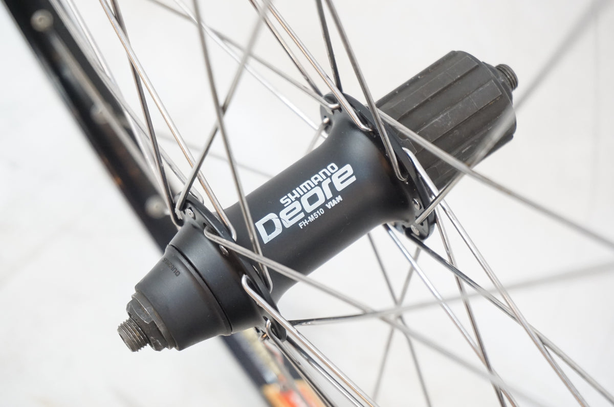 SHIMANO 「シマノ」 DEORE FH-M510 ハブ / ARAYA RM-915 DH リム SHIMANO8-10S ホイールセット / 浦和ベース