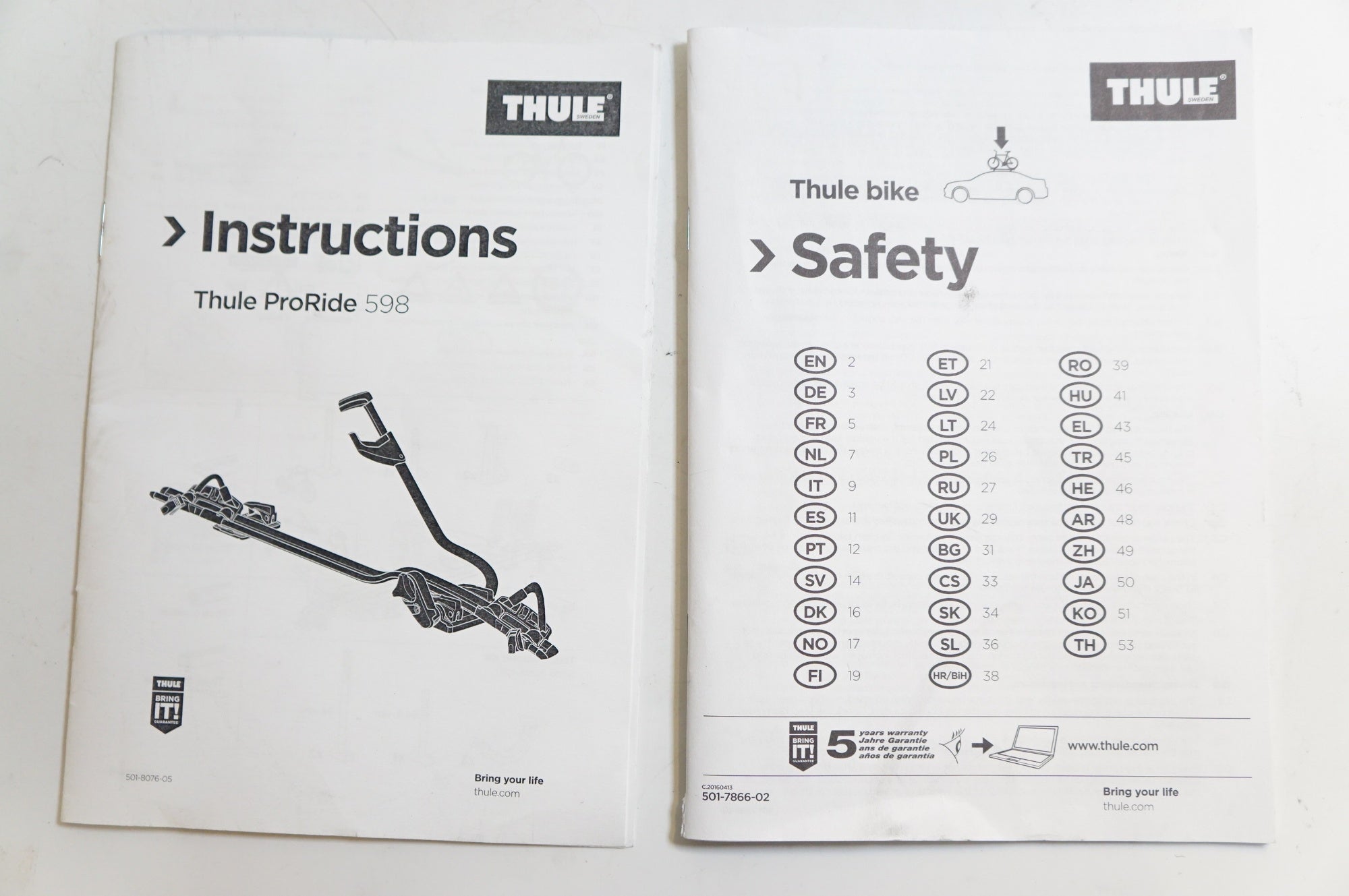 THULE 「スーリー」 PRORIDE 598 サイクルキャリア / 熊谷本店