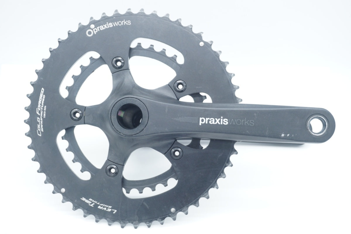 PRAXIS WORKS 「プラクシスワークス」 LEVA TIME 52-36T 172.5mm クランク / 滋賀大津店