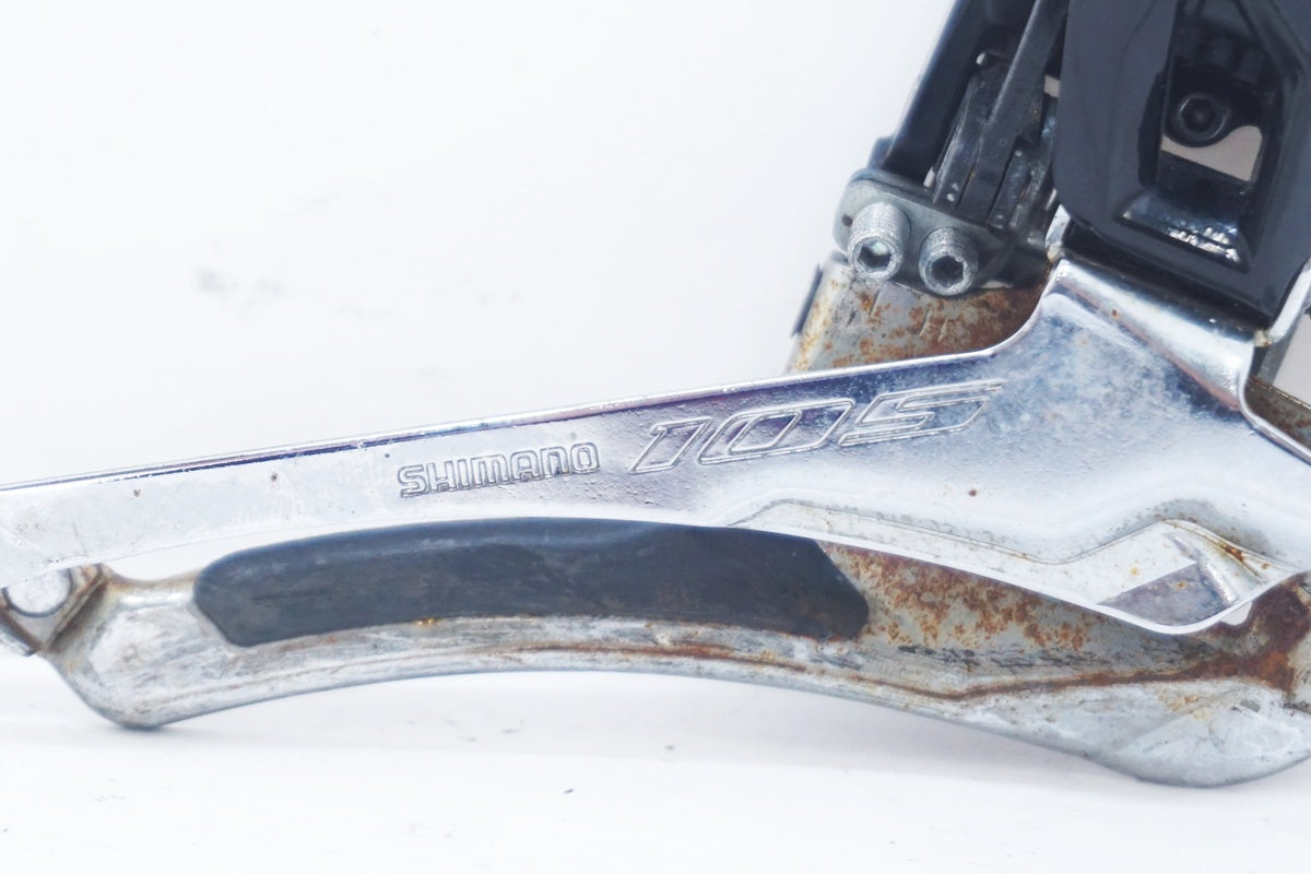 105フロントディレラー　リアディレラー新品　未使用 SHIMANO 「シマノ」 105 FD-R7000 フロントディレイラー / 大阪