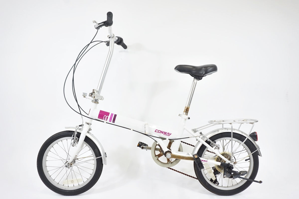ジャンク MOMENTUM 「モーメンタム」 CONWAY 年式不明 16インチ 折り畳み自転車 / 東京商品化センター