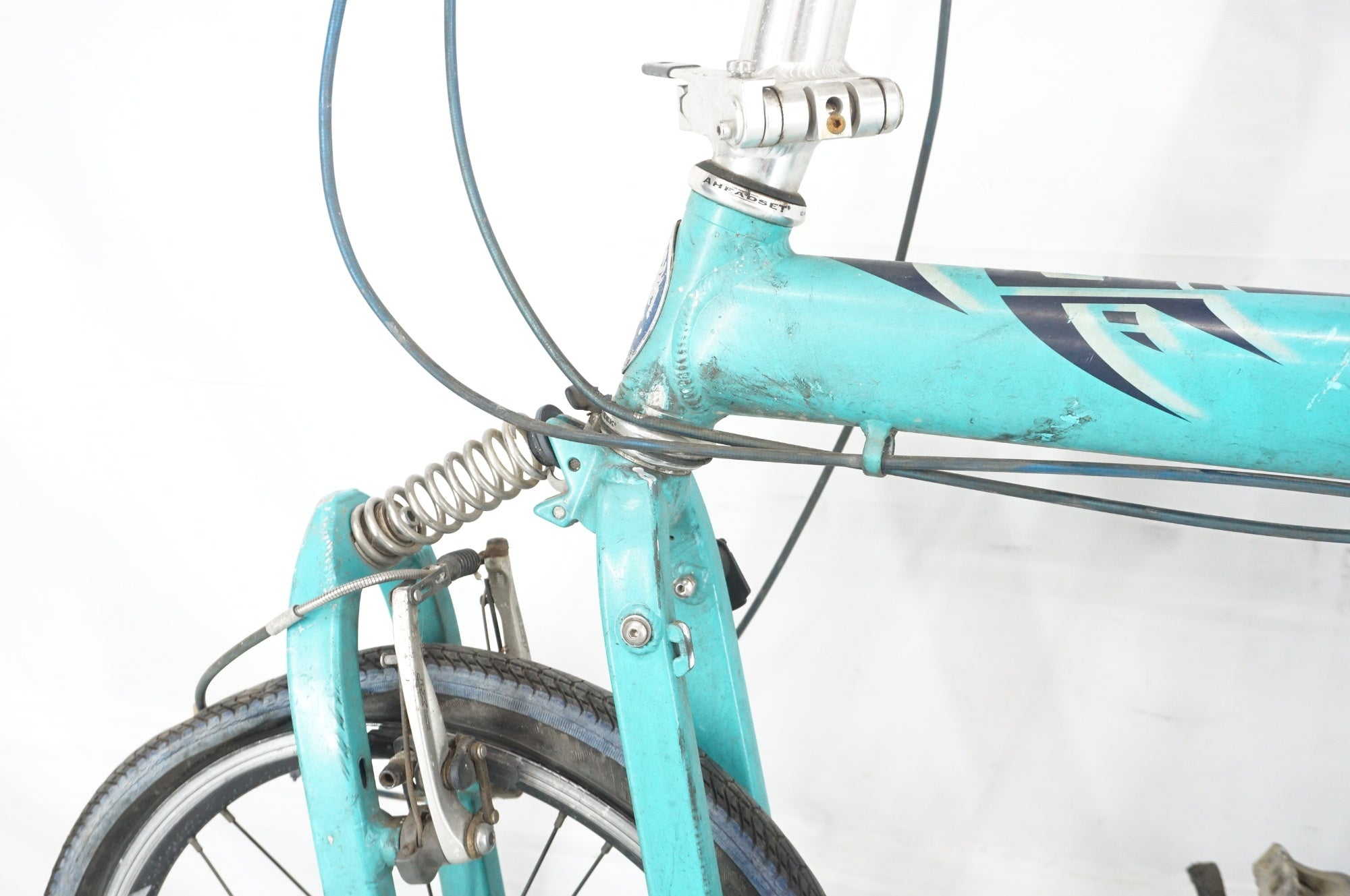 ジャンク BIANCHI 「ビアンキ」 FRETTA-T BD-1 BIRDY 2005年頃 18インチ 折り畳み自転車 / 阪急塚口店