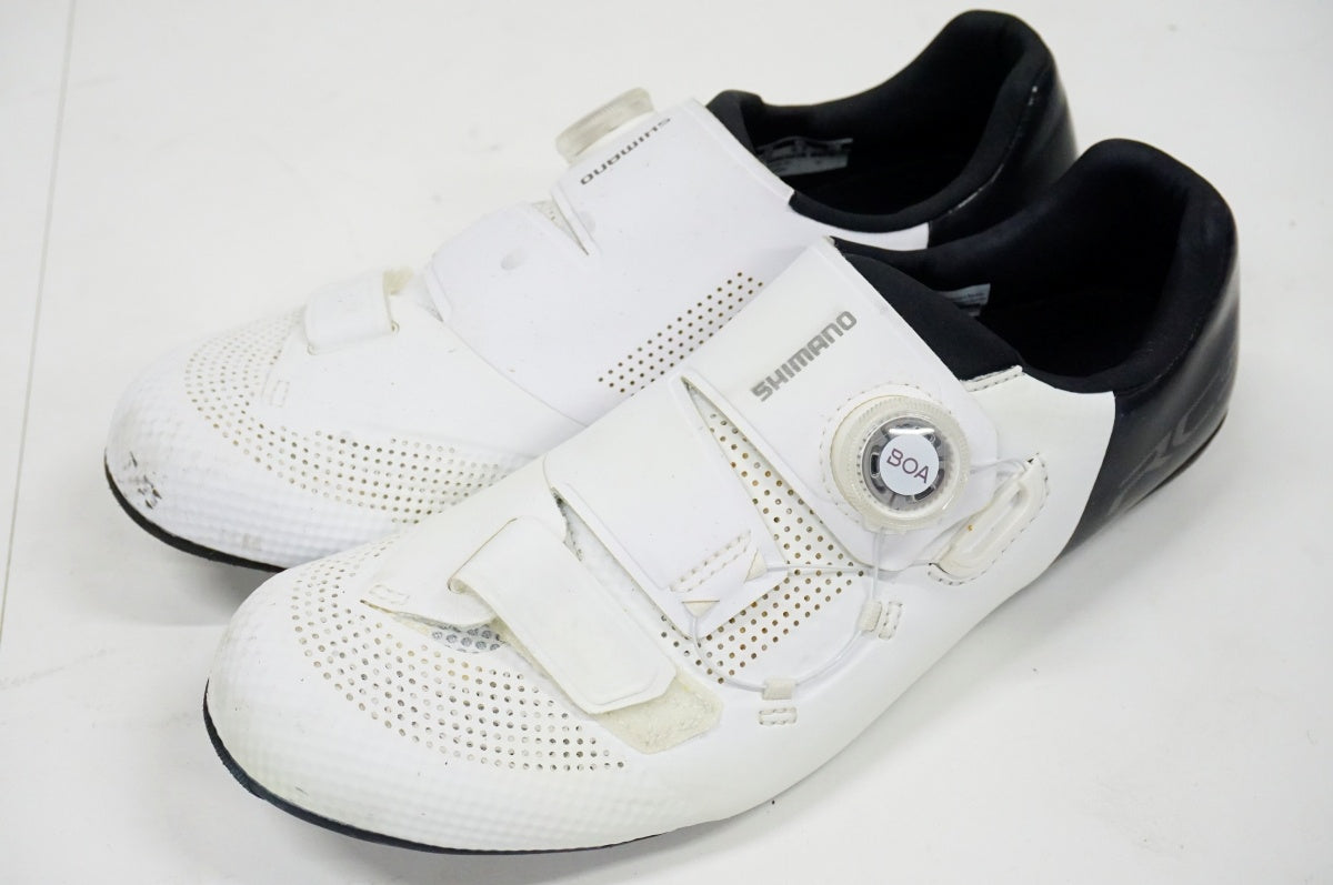 SHIMANO SH-RC502M ホワイト 42サイズ SHIMANO 「シマノ」 SH-RC502M W01 42(26.5cm) シューズ / 名古屋大須