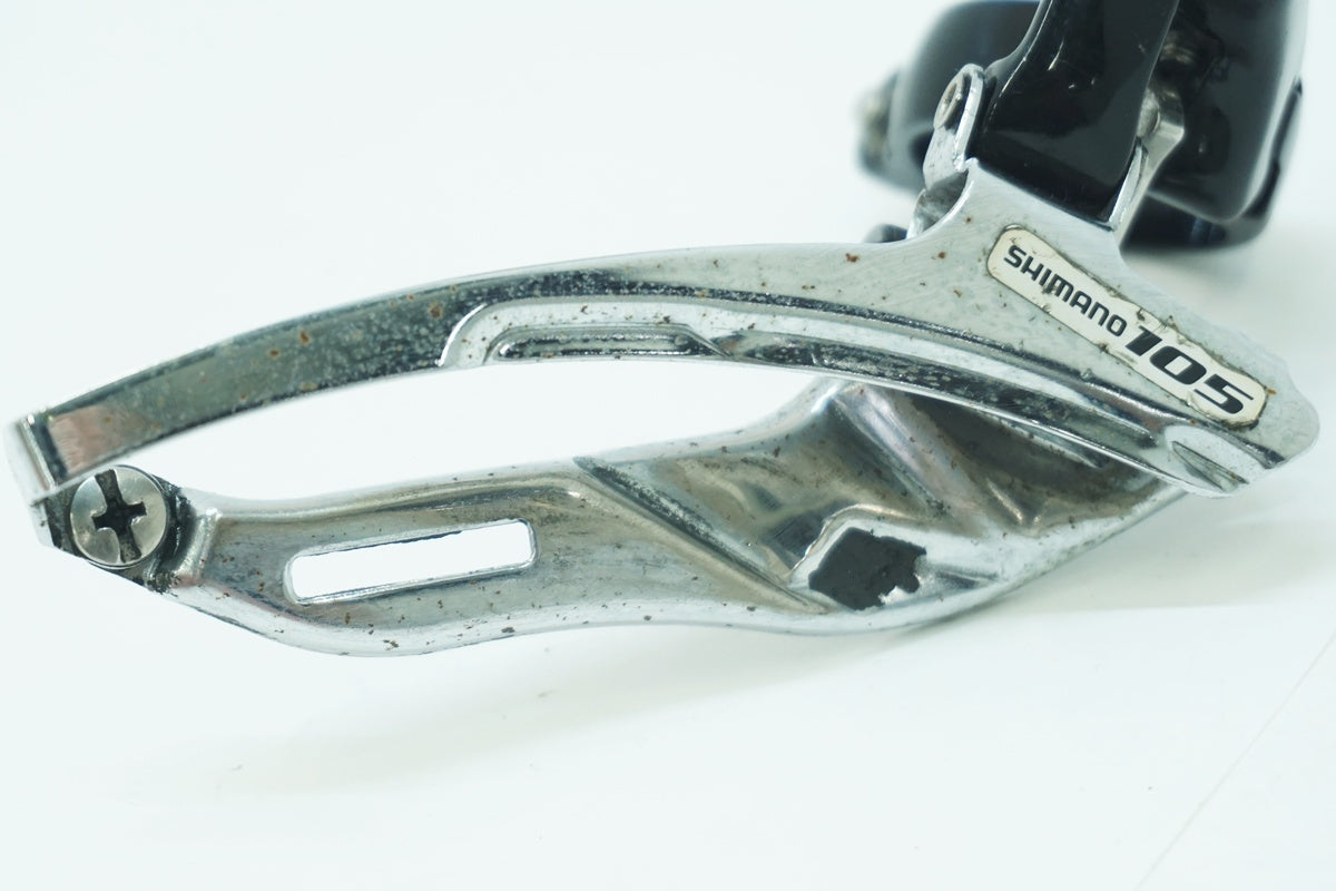 自転車操業様専売品 鉄道プレート SHIMANO 「シマノ」 105 FD-5504 フロントディレイラー / 大阪美原北