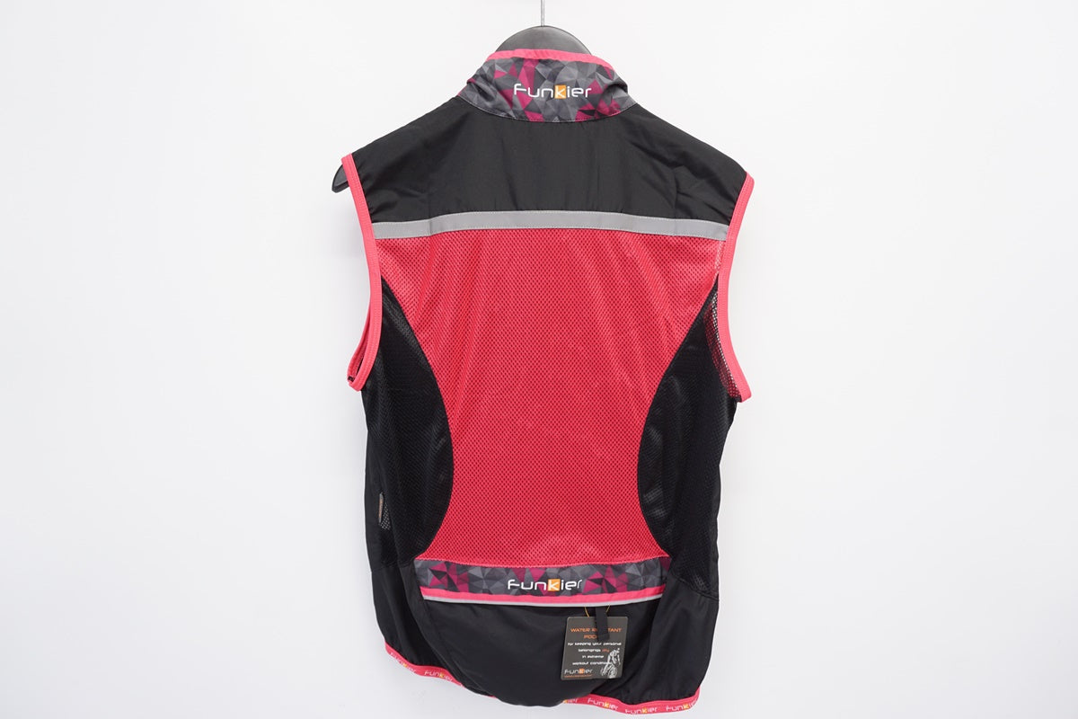 FUNKIER「ファンキアー」 COBINA LADIES WIND VEST Sサイズ BLACK/ 京都西院店