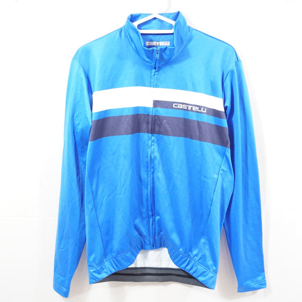【商品番号135】カステリ CASTELLI トラックジャケット Sサイズ CASTELLI 「カステリ」 LINEARE JERSEY メンズLサイズ ジャケット