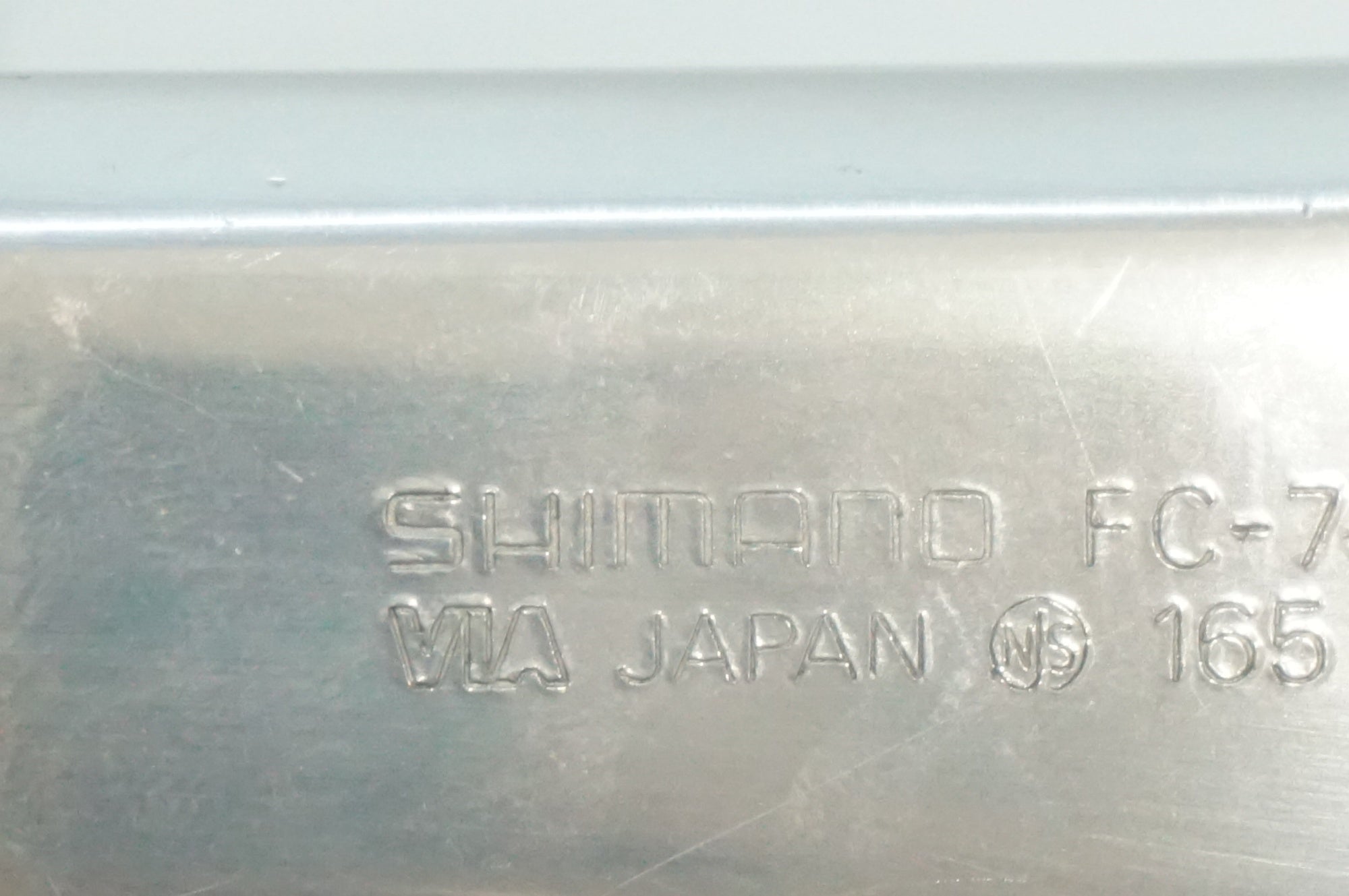 SHIMANO 「シマノ」 DURA-ACE FC-7600 NJS 48T 165mm クランク