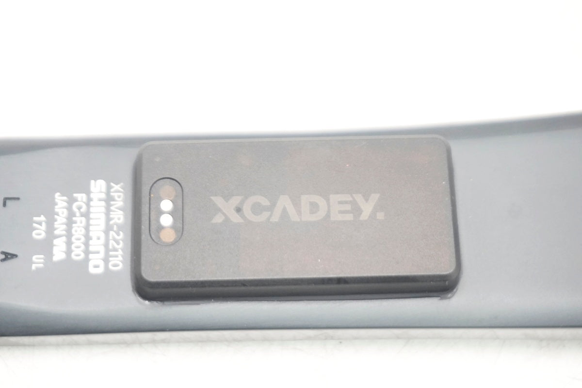 XCADEY 「エックスケイディ」 X-POWER FC-R8000用 170mm パワーメーター付きクランクアーム / 大阪門真店