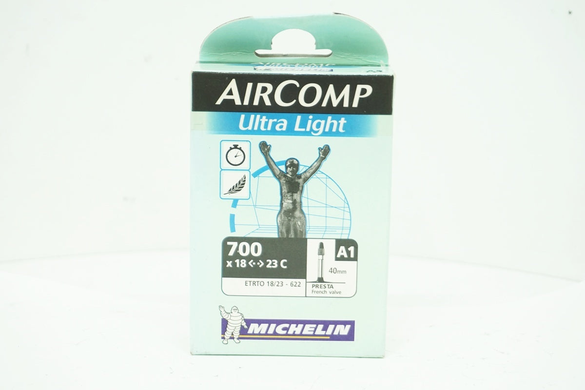 MICHELIN 「ミシュラン」 AIRCOMP ULTRA LIGHT 700×18-23C サイクルチューブ / 大阪美原北インター店
