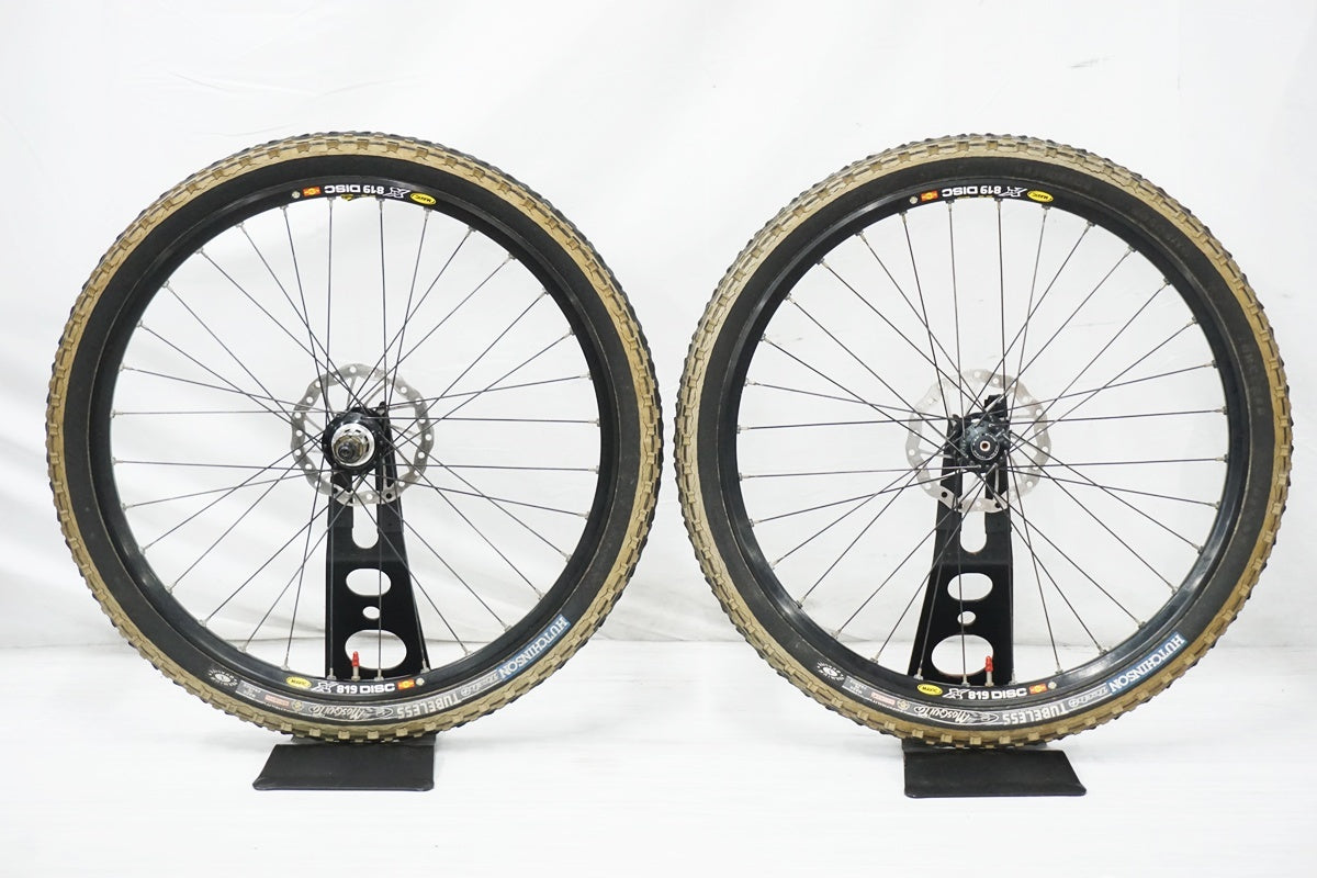 MAVIC 「マビック」 XM819 DISC レフティー専用ハブ シマノ 8-9速 ホイールセット / 奈良店