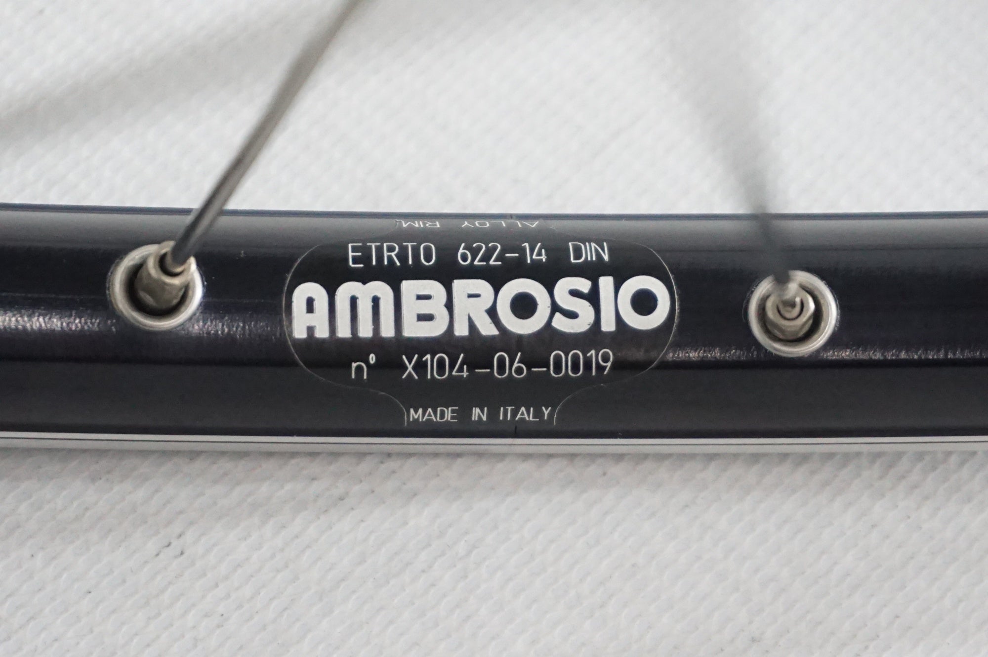 AMBROSIO 「アンブロッシオ」 EVOLUTION TQB リム SHIMANO ハブ シマノ9速 ホイールセット / 阪急塚口店