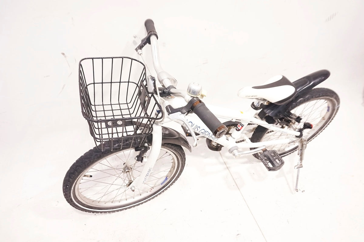 1年保証　送料無料　ヤマハ　ルイガノコラボ　20インチ　白　電動アシスト自転車 LOUIS GARNEAU 「ルイガノ」 LGS-J20 年式不明 20インチ キッズバイク