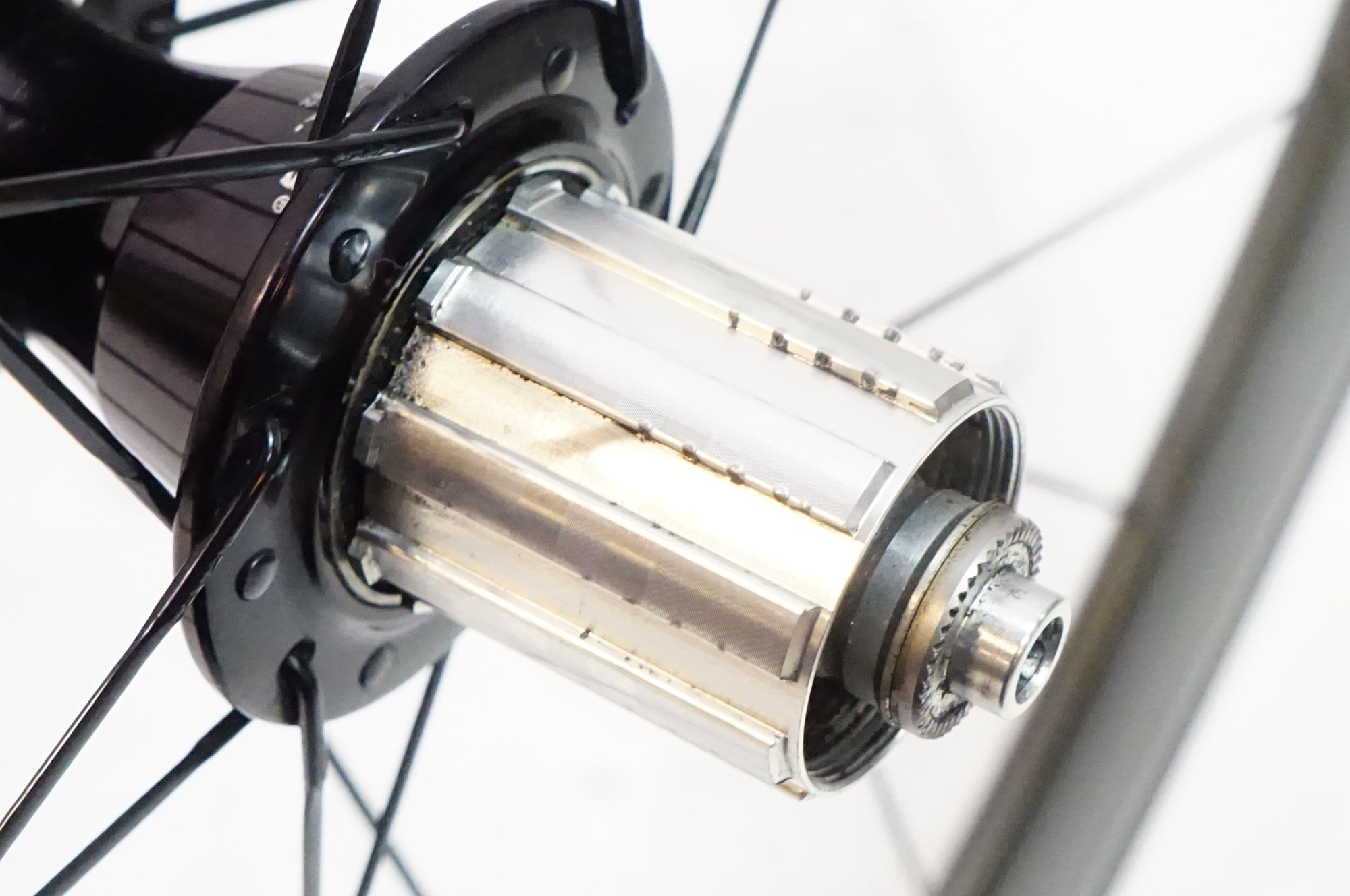 ブランド不明 45mmハイト カーボンチューブラー リム CHRIS KING ハブ