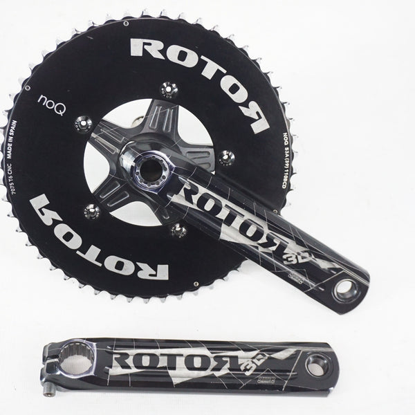 ROTOR 3D AERO クランク　170mm ジャンク ROTOR 「ローター」 3D NOQ 170mm 53-39T クランクセット