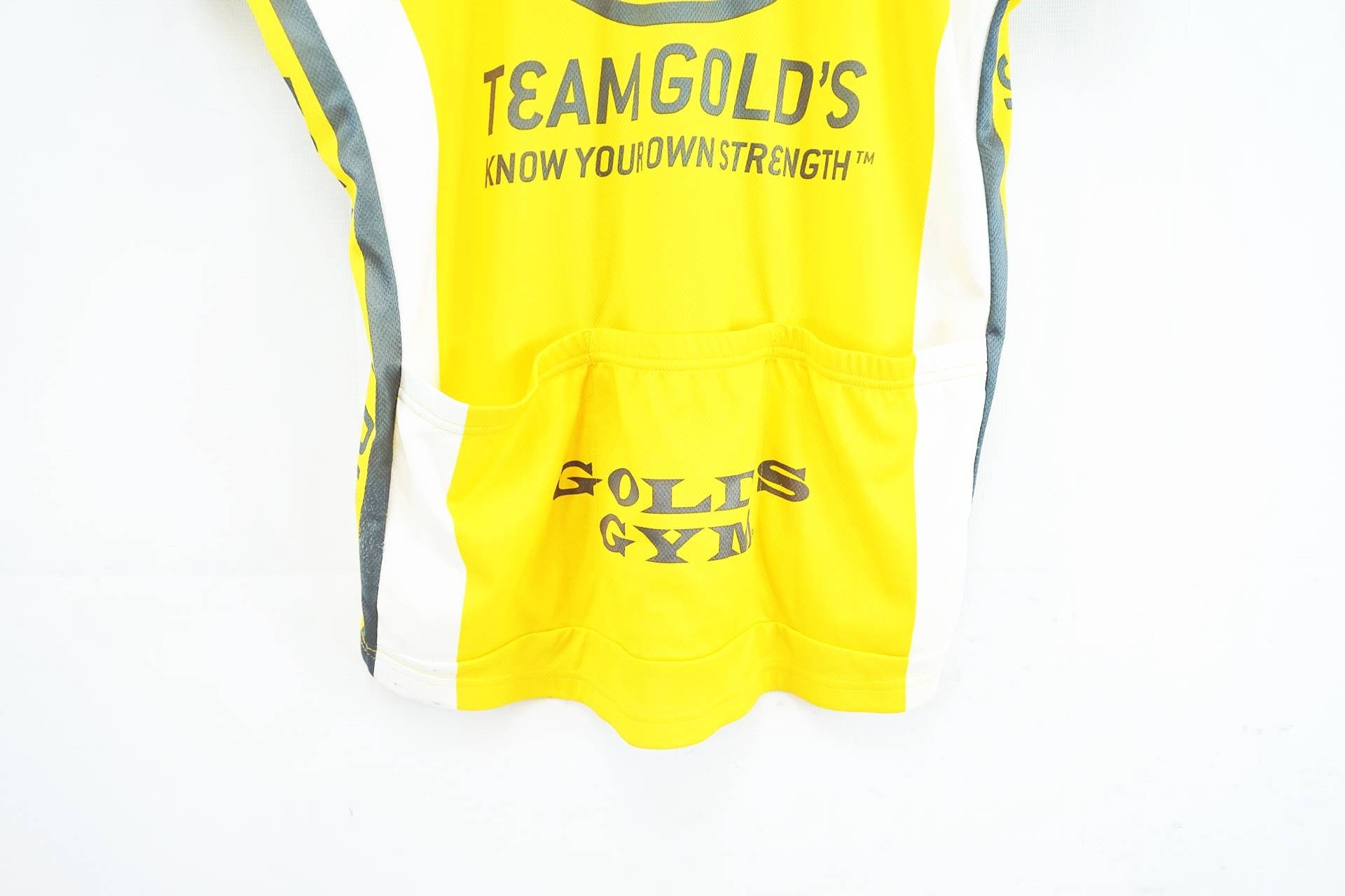 GOLD'S GYM 「ゴルドジーム」 Lサイズ 長袖 サイクルジャージ / 有明ガーデン店