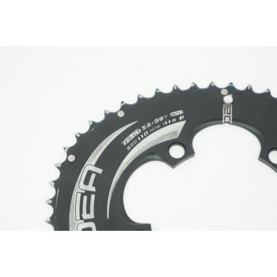 【SALE】RIDEA 「リデア」 POWERRINGS 52-38T PCD110 チェーンリング / 大阪門真店