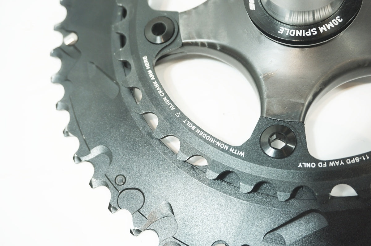 ［たけぞう］スラムレッド　カーボンクランク170mm 52/36T 11S たけぞう様専用］スラムレッド カーボンクランク170mm 52/36T