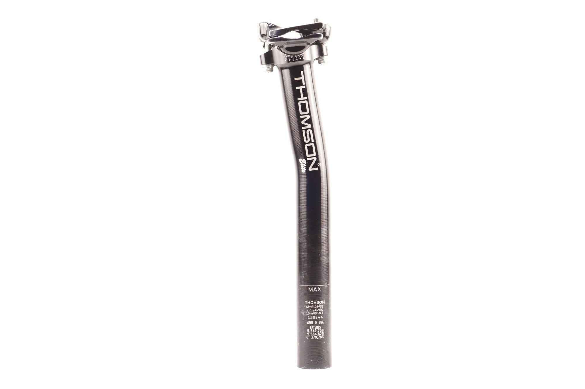 THOMSON 「トムソン」 ELITE SP-E102-SB φ27.2 250mm シートポスト / 中目黒店