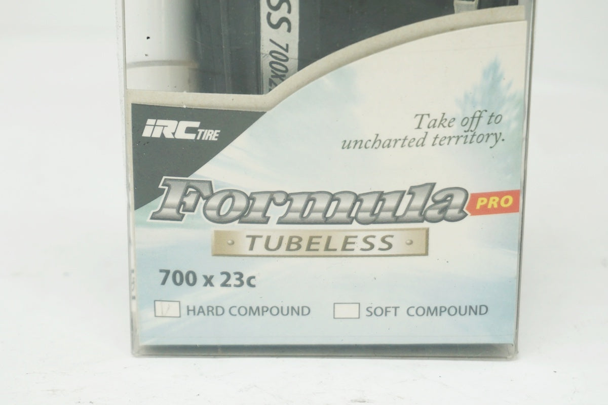 IRC 「アイアールシー」 FORMULA PRO TUBELESS 700x23C タイヤ / 大阪美原北インター店