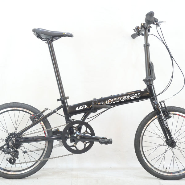 LOUIS GARNEAU 折りたたみ自転車　メンテ済み黒　easel6 LOUIS GARNEAU 「ルイガノ」 EASEL 6.0 2021年モデル 20インチ